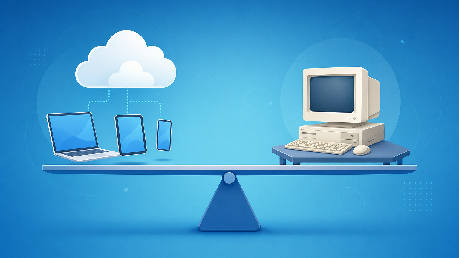 ERP online x instalado: comparação entre sistema de gestão na nuvem e programa local no computador da loja